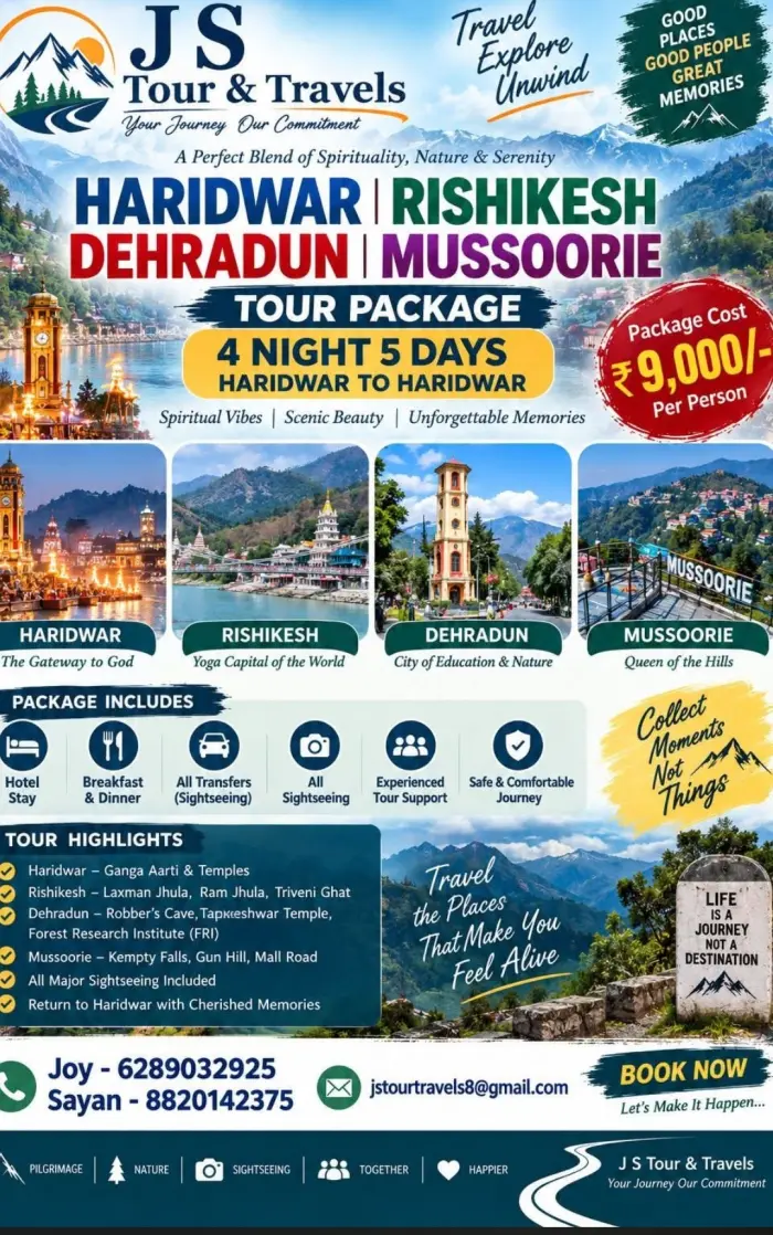 Haridwar Tour Package