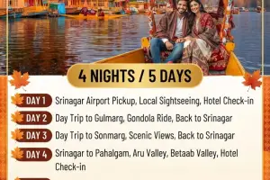Kashmir Autumn Tour Package